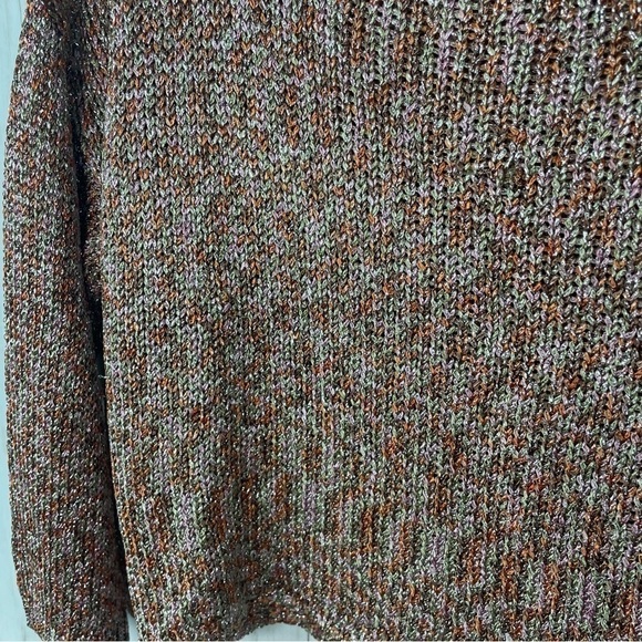 Parker sparkle lurex sweater medium - Picture 3 of 6